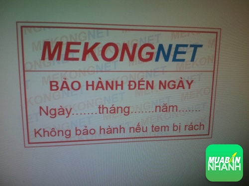 Tem bảo hành cho sản phẩm của Mekongnet